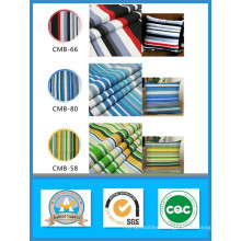 Thousand Designs in Stock 65%Cotton 35% Polyester Striped Printed Canvas Fabric 250GSM 150width